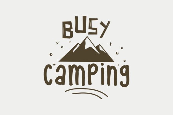 Busy Camping: A Designer’s Take on the Camping SVG