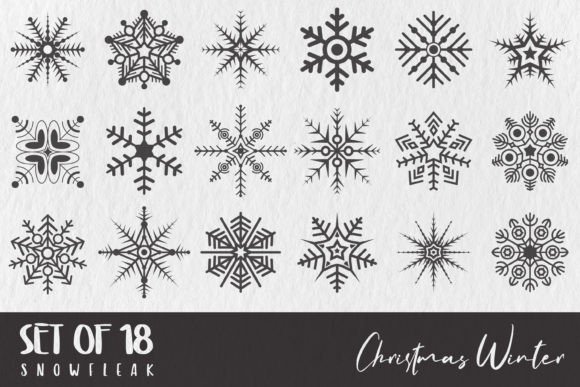 Christmas Snowflake SVG Bundle – A Designer's Take