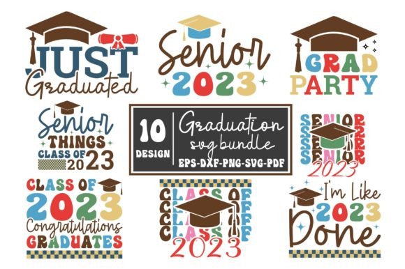 Class of 2023 Graduation Svg Bundle