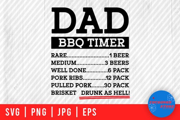 Dad BBQ Timer: A Designer’s Take on Father’s Day Embroidery