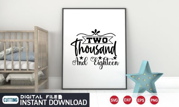Two Thousand and Eighteen Svg: Embroidery Designer's Take